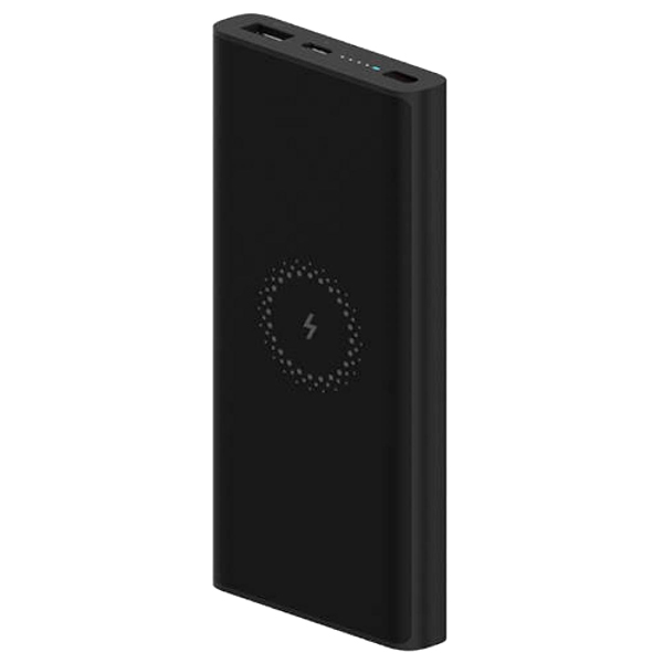Аккумулятор внешний Xiaomi Mi Power Bank Wireless Essential 10000mAh, чёрный 